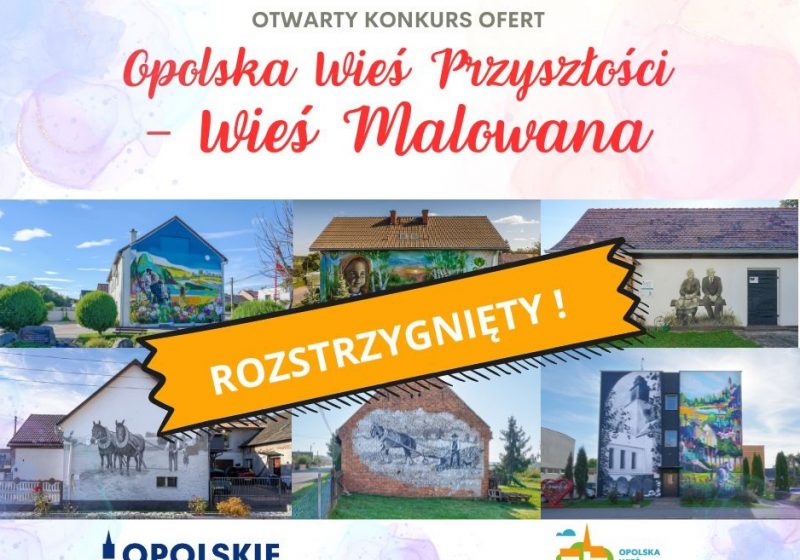 Konkurs “Wieś Malowana” rozstrzygnięty!