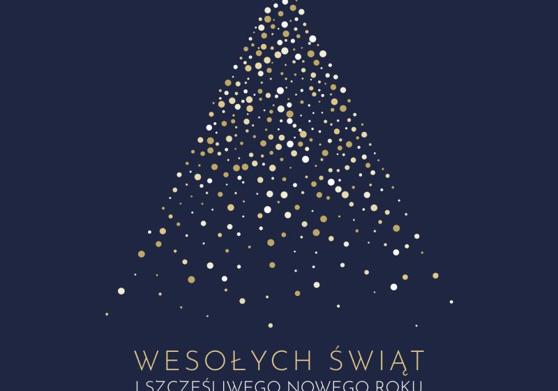WESOŁYCH ŚWIĄT I SZCZĘŚLIWEGO NOWEGO ROKU