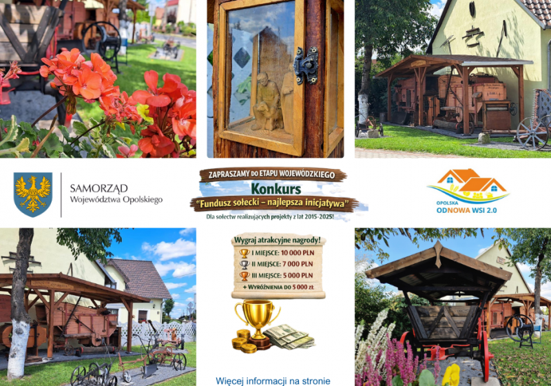 Zapraszamy do etapu wojewódzkiego Konkursu „Fundusz sołecki – najlepsza inicjatywa” 2026