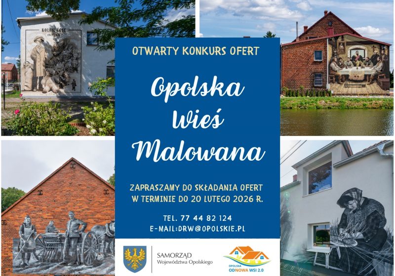 Rusza Otwarty Konkurs Ofert „Opolska Wieś Malowana” – edycja 2026